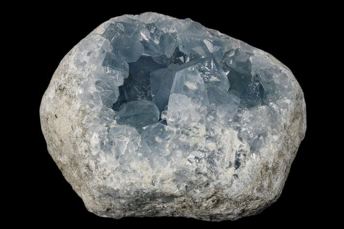 Sparkly Celestine (Celestite) Geode - Madagascar #173081